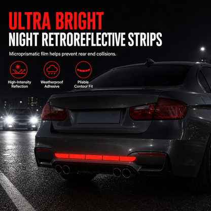 📢📢 1+1 gratis🚗Reflecterende bumperstrips – ultrahelder, weerbestendig & eenvoudig te bevestigen. Verhoog uw zichtbaarheid & veiligheid 's nachts! ✨🛡️