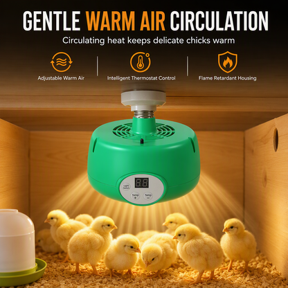 📢📢 50% KORTING🐣Broedverwarming met Slimme Temperatuurregeling – Voor een Stabiele & Gelijkmatige Temperatuur tijdens het Uitbroeden