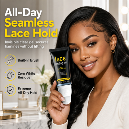 📢📢 50% KORTING!!💇‍♀️Kant fixatie gel – transparante, zweetbestendige hold de hele dag. Naadloze afwerking, geen witte resten – met precisie siliconentip! ✨💧