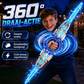 📢📢 50% KORTING!! ⚔️Oplaadbaar Dubbelbladig Lichtgevend Zwaard – 360° draaien, uitschuifbaar, 24 lichtstanden, bewegingsgeluiden, USB-C. Een episch cadeau voor kinderen vanaf 6 jaar! 🎁💪