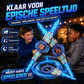 📢📢 50% KORTING!! ⚔️Oplaadbaar Dubbelbladig Lichtgevend Zwaard – 360° draaien, uitschuifbaar, 24 lichtstanden, bewegingsgeluiden, USB-C. Een episch cadeau voor kinderen vanaf 6 jaar! 🎁💪