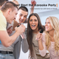 📢📢 50% KORTING!! 🎤 Draagbare mini karaokemachine met 2 draadloze microfoons – oplaadbare USB-bluetoothspeaker met LED-verlichting, ideaal voor familiefeesten en verjaardagsfeestjes.