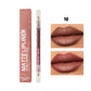 💄 Lipliner-set – 12-delige set vochtinbrengende matte lipliners, kleurvast en langdurig, eenvoudig aan te brengen voor elke gelegenheid.