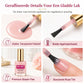 📢📢 1+1 gratis💅 Natuurlijke roze nagelrichelvuller  – verjongende gladmakende coating | verbergt direct verticale nagelrichels voor glanzende, gezonde nagels
