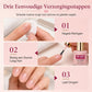 📢📢 1+1 gratis💅 Natuurlijke roze nagelrichelvuller  – verjongende gladmakende coating | verbergt direct verticale nagelrichels voor glanzende, gezonde nagels
