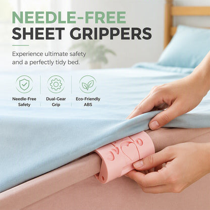 🎁 Sinterklaasactie: 50% korting🛏️ 36 stuks 2-standen verstelbare hoeslakenklemmen – antislip beddengrippers voorkomen schuiven en losraken.