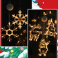 🎁 Sinterklaasactie:1+1 gratis❄️ DIY kerstsneeuwvloklampjes met zuignap
