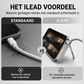 🎁 Sinterklaasactie: 50% korting📱🔌2-in-1 Opvouwbare Standaard 240W Snelladende Gevlochten Type-C Kabel