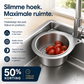 📢📢 50% KORTING !! ⏰🔥Roestvrijstalen zeefmand in zwaanvorm voor de gootsteen