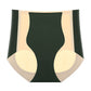 Contrasterende kleur heupverhogende naadloze taille controle slip