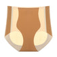 Contrasterende kleur heupverhogende naadloze taille controle slip