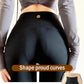 Contrasterende kleur heupverhogende naadloze taille controle slip