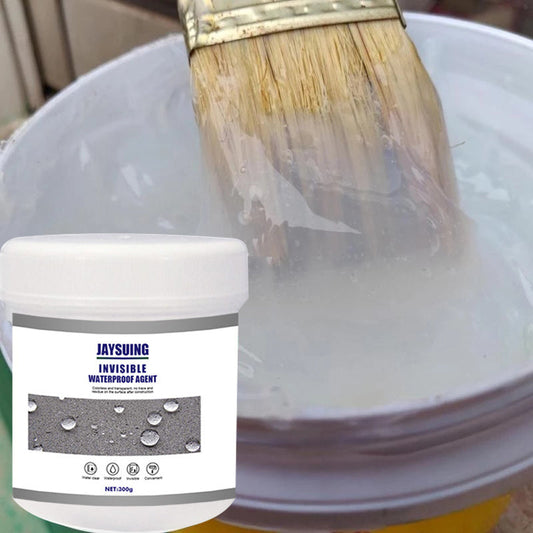 Transparante waterdichte coating agent