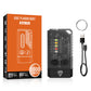?LAATSTE DAG 49% KORTING -?Kleine krachtige EDC-zaklamp met rood UV-blauw licht - superhelder 1000 lumen