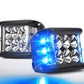 Auto dubbele zijkanten LED dubbele kleur licht