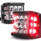 Auto dubbele zijkanten LED dubbele kleur licht