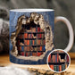[creative gift] 3D Bookshelf Mug Cup